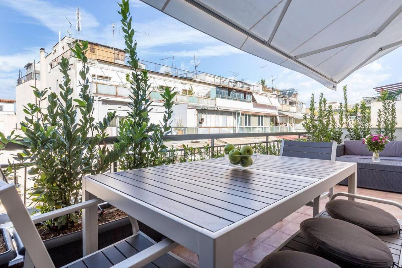 Emily In Athens - Central Chic Flat With Terrace Syntagma E1 外观 照片