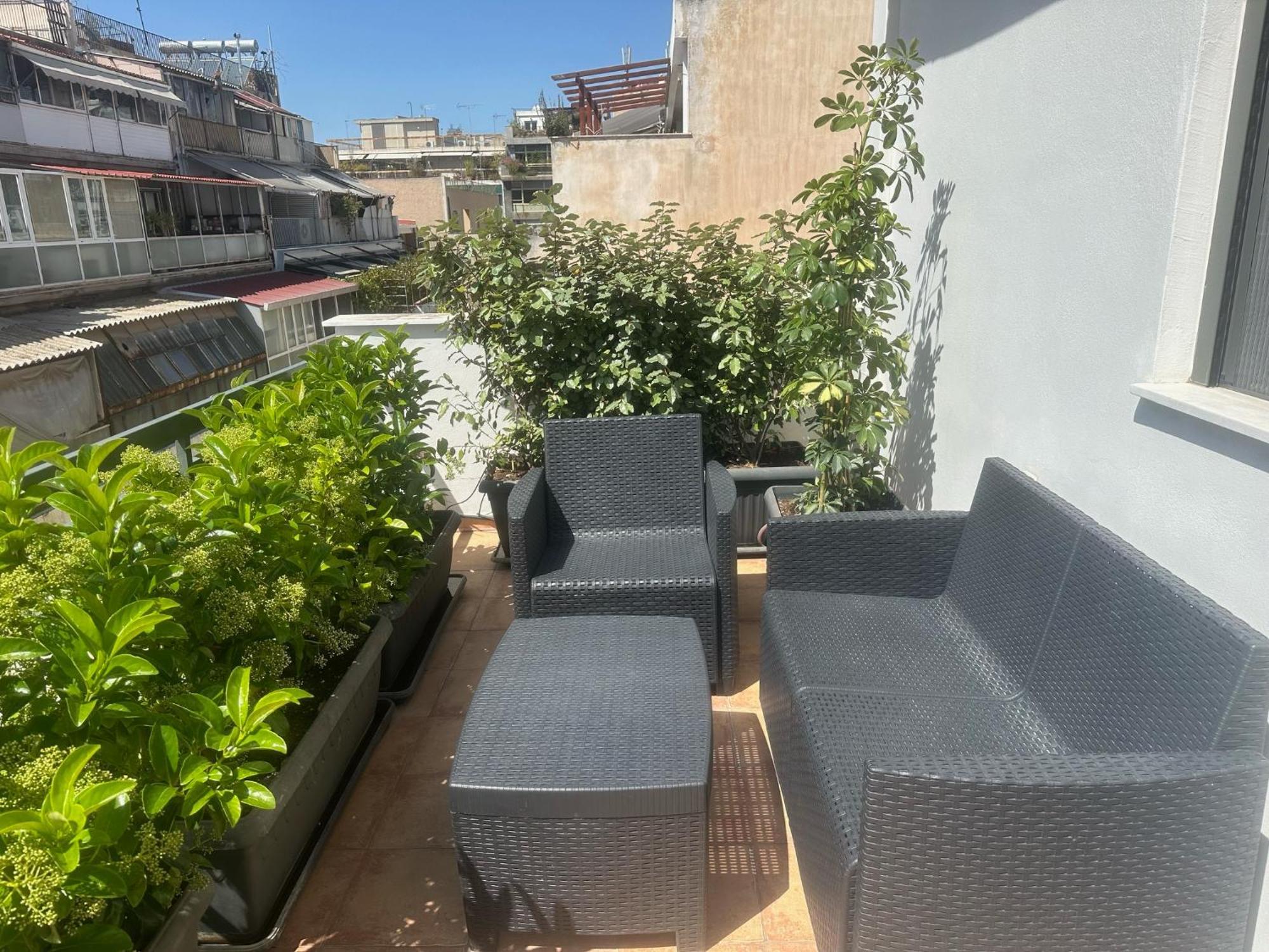 Emily In Athens - Central Chic Flat With Terrace Syntagma E1 外观 照片